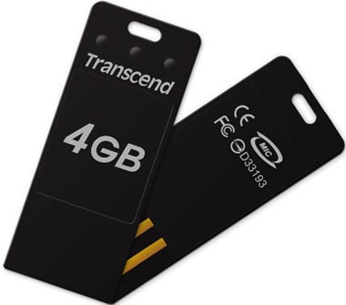 Флеш накопитель USB 4Gb Transcend T3K